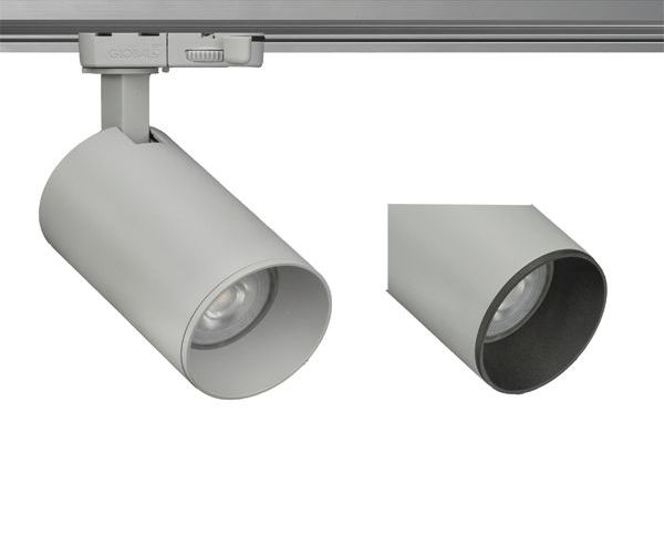 Arclite LEDStromschienenstrahler LB25 max 50W GU10 silber 3Phasen