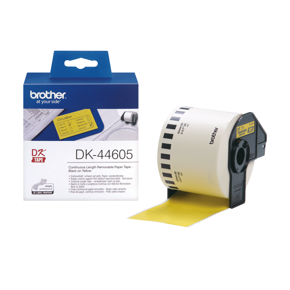 DK44605 BROTHER QL550 Etikettenrolle