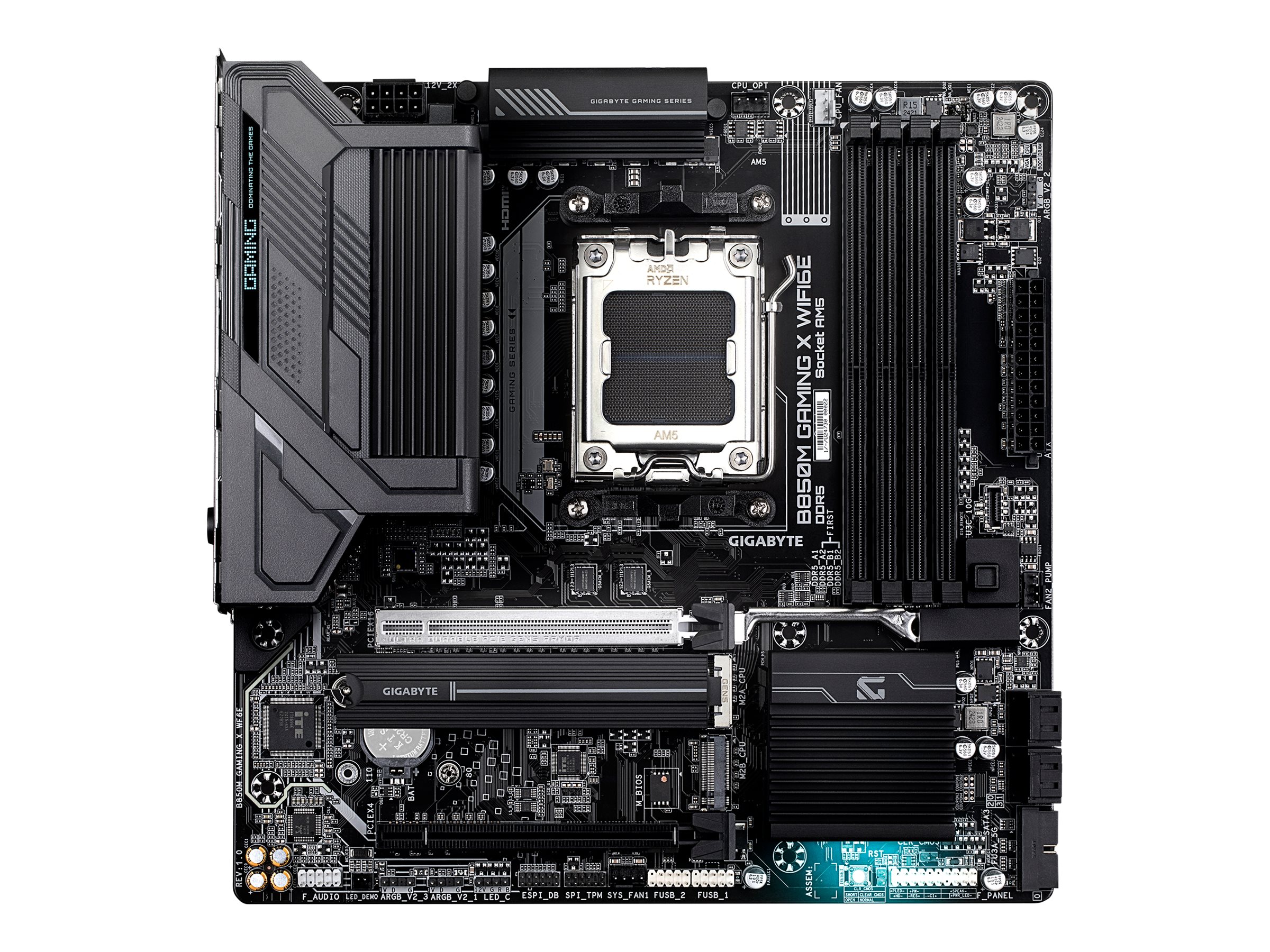 GIGABYTE B850M GAMING X WF6E AM5 MB 4xDDR5 4xSATA 2xM.2 GIGABYTE B850M GAMING X WF6E AM5 MB 4xDDR5 4xSATA 2xM.2