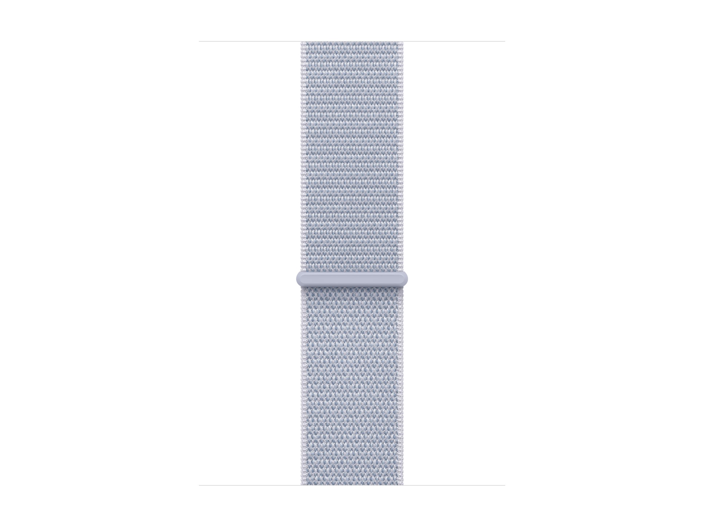 APPLE Watch SE GPS + Cellular 44mm Silver Aluminium Case with Blue Cloud Sport Loop