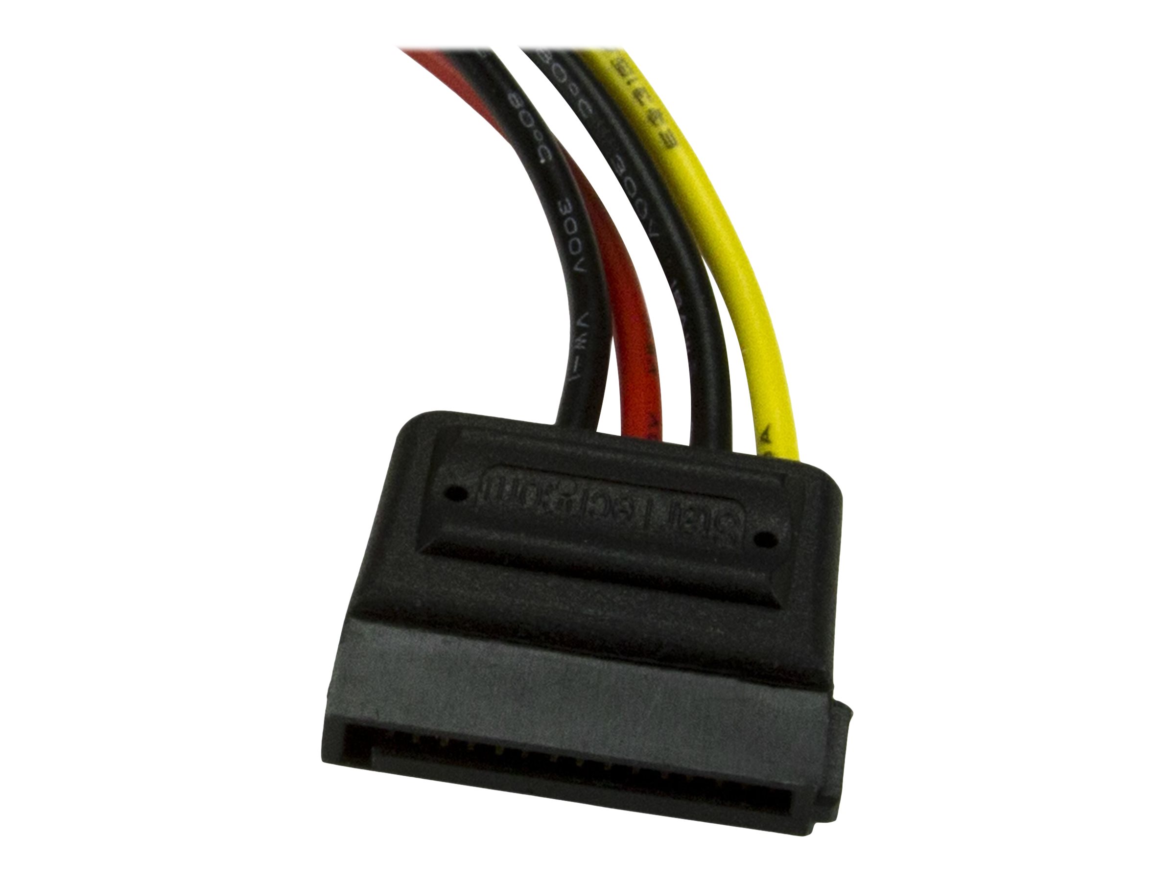 Startech.com Stromadapter - LP4 Molex/SATA - 15 cm