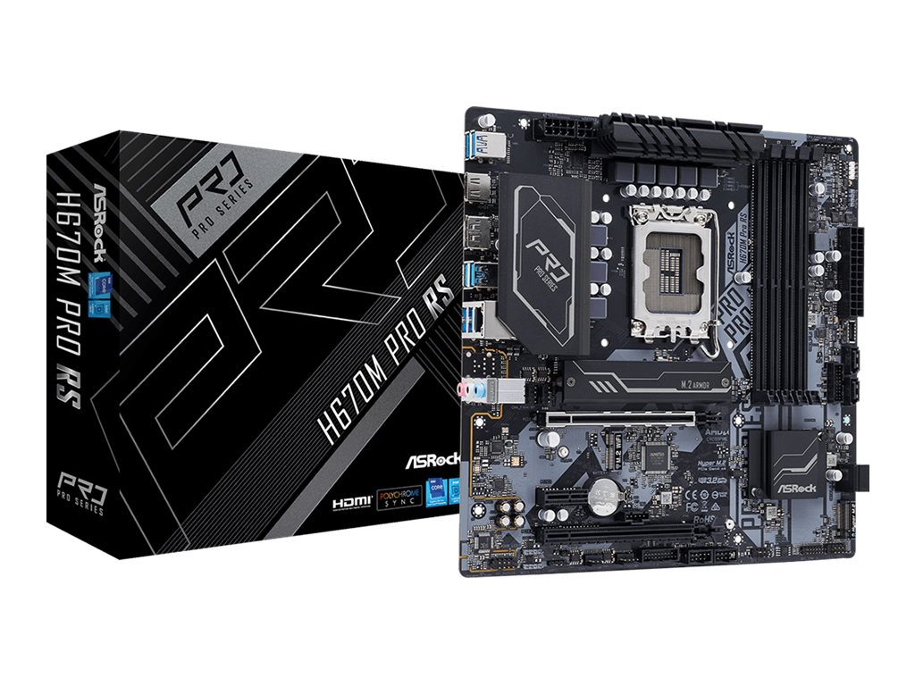 ASROCK H670M PRO RS 1700 D
