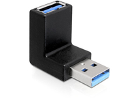 DELOCK Adapter USB 3.0 A/A St/Bu gewinkelt 90G vertikal DELOCK Adapter USB 3.0 A/A St/Bu gewinkelt 90G vertikal