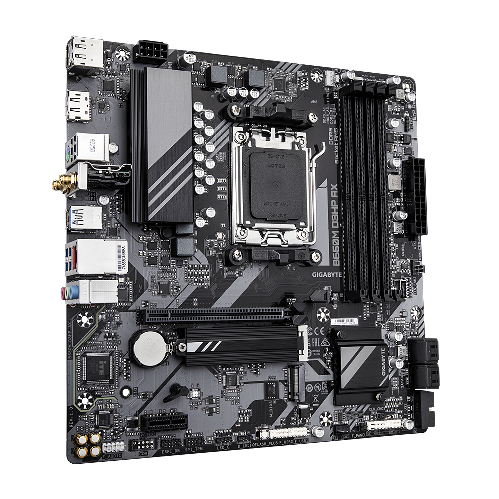 GIGABYTE B650M D3HP AX AM5 4xDDR5 4xSATA 2xM2