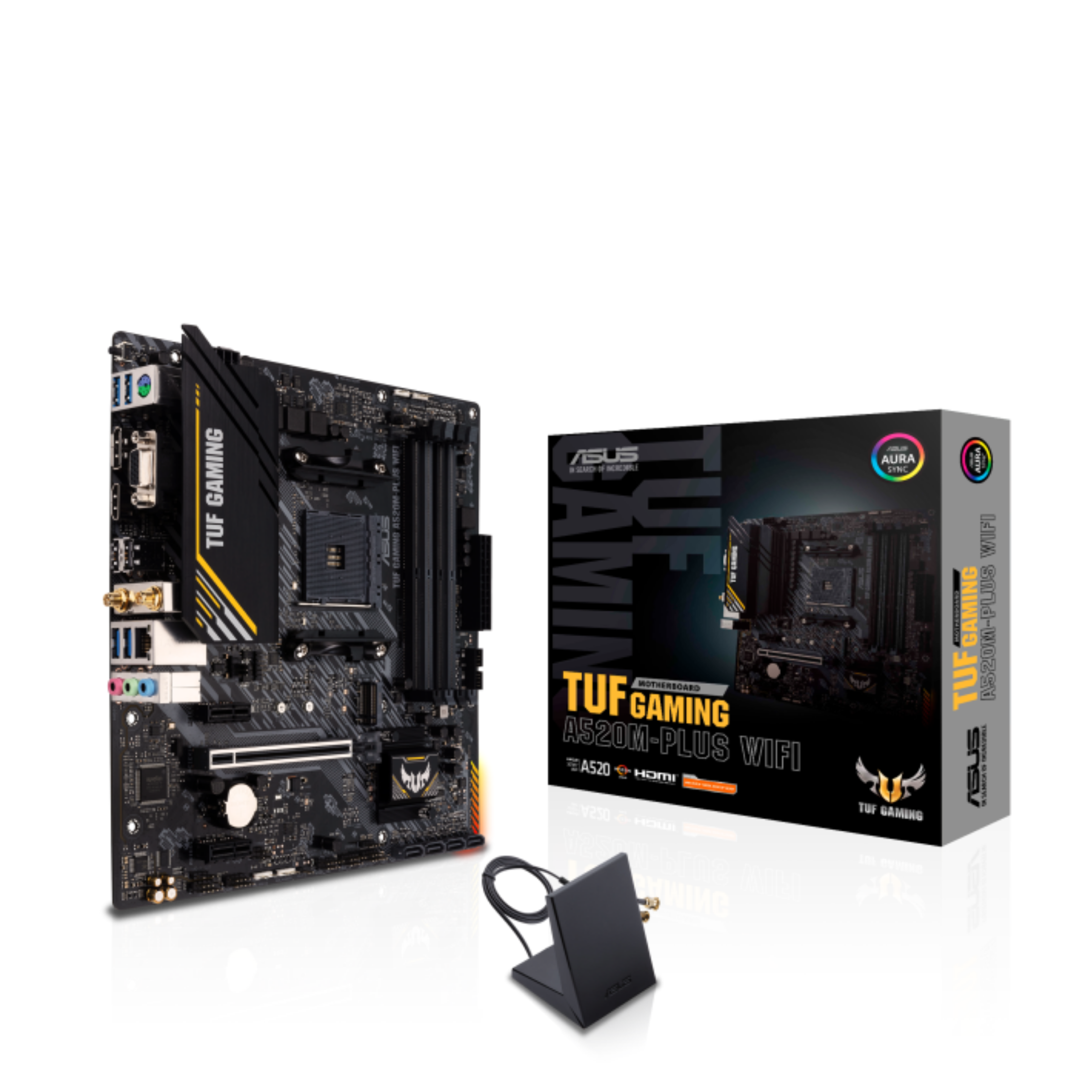 ASUS TUF GAMING A520MPLUS WIFI AMD A520 microATX 4DDR4