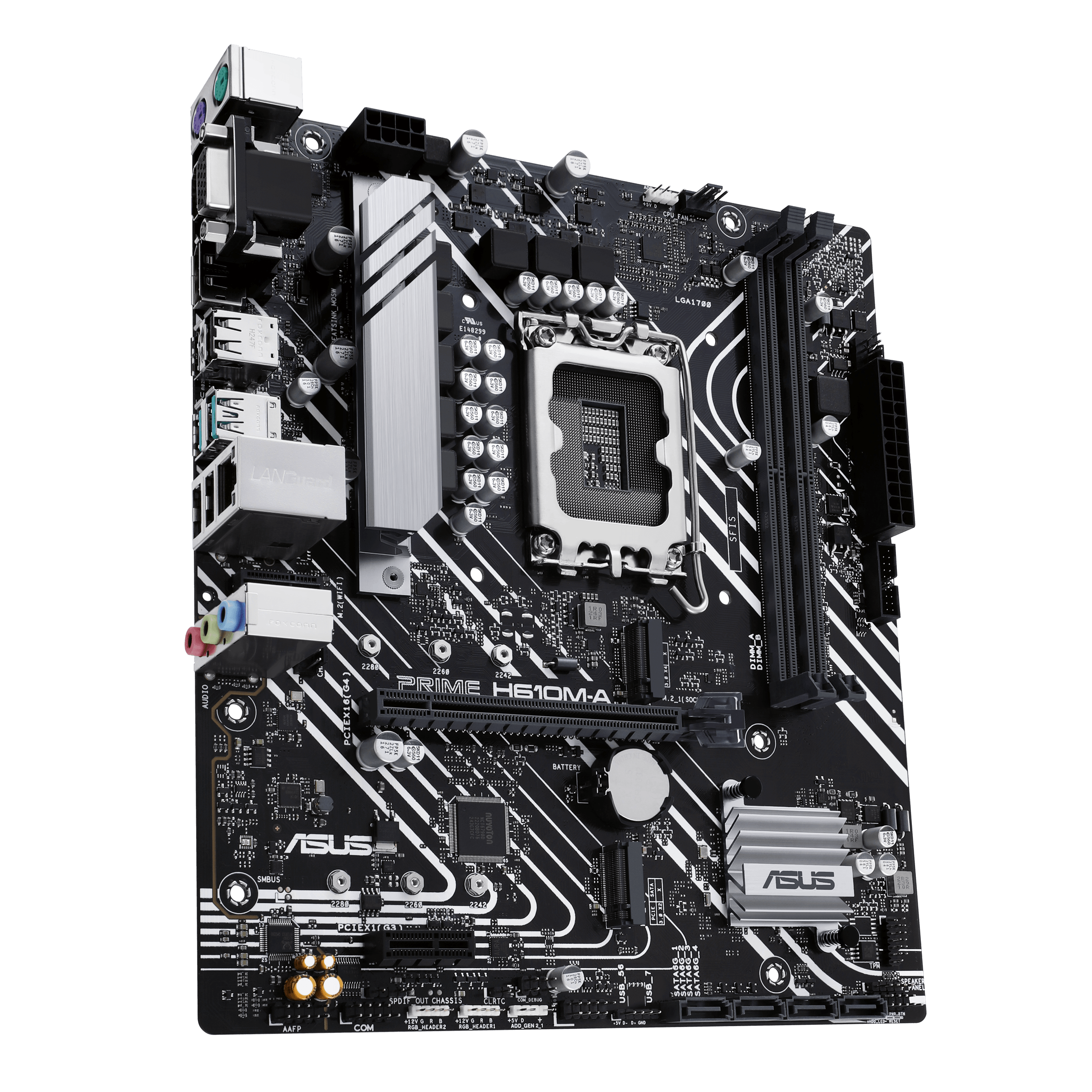 ASUS PRIME H610MACSM LGA1700 2DDR5 microATX 4xSATA MB 1xHDMI 1xDP 1xDSub 2xM2