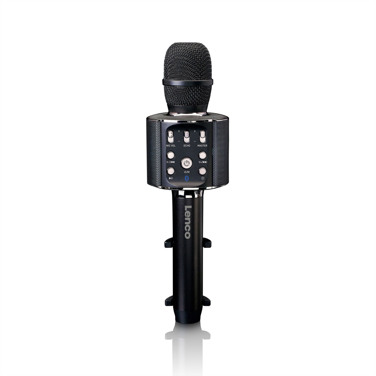 Lenco BMC-090 Karaoke-Mikrofon (Schwarz)